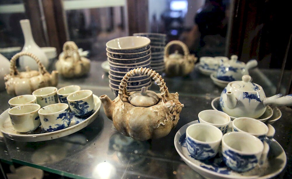 Đồ dùng sinh hoạt còn được lưu giữ lại 